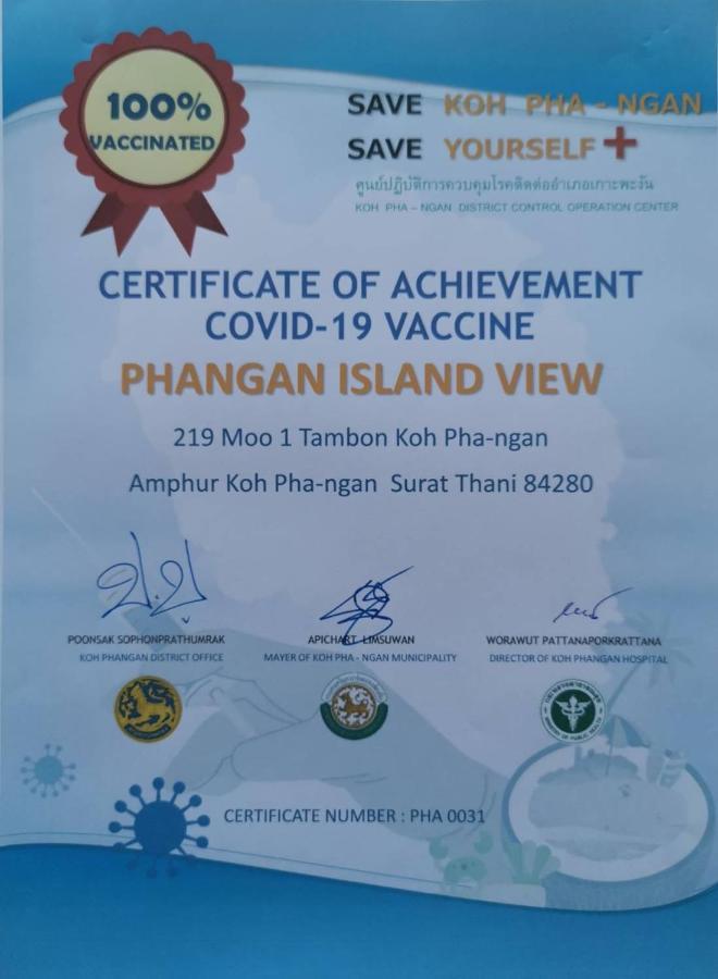 Phangan Island View - Sha Extra Plus Baan Tai Esterno foto